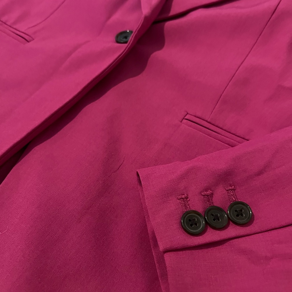 Banana Republic Magenta Blazer - Picture 2 of 4